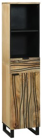 vidaXL Dulap de Baie 38x33.5x160 cm din Lemn de Mango