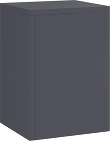 vidaXL Suport pentru plante 3 pcs Antracit Oțel