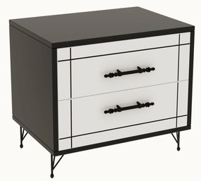 Noptieră Natasha (Alb + Negru). 1073563