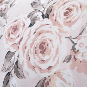 Lenjerie de pat Catherine Lansfield Rosalia, 135 x 200 cm, roz