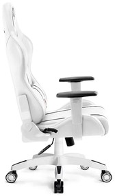 Scaun De Gaming Diablo X-One 2.0 Normal Size: Alb-Negru Diablochairs