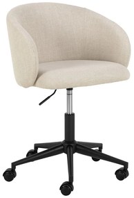 Scaun de birou bej Eleanor – Actona