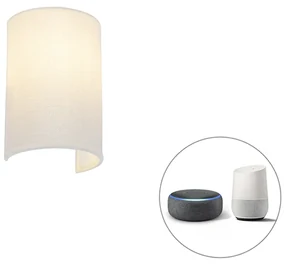 Lampă de perete inteligentă albă cu Wi-Fi A60 - Simple Drum Jute