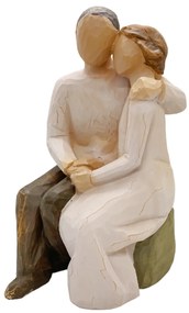 Statueta Cuplu TENDERNESS, 15cm