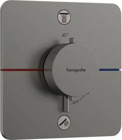 Baterie dus termostatata incastrata crom periat Hansgrohe ShowerSelect Comfort Q 2 functii