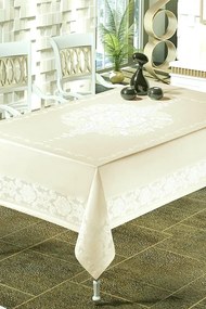 Fata de masa teflonata si impermeabila, 160x350 cm, Crem, Jumbo