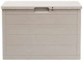 Cutie de depozitare pentru grădină gri deschis din plastic Woodys – Toomax