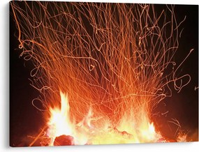 Tablou cu focul (70x50 cm)