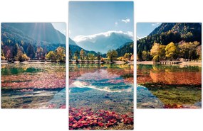 Tablou - Lacul Jasna, Gozd Martuljek, Alpii Iulieni, Slovenia (90x60 cm)