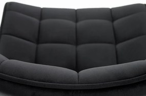 Scaun de bucaterie Jordan, negru