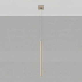 Sollux SL.2117 - Lustră suspendată pe cablu PASTELO 1xG9/8W/230V taupe
