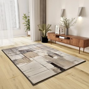 Covor gri-bej 160x230 cm Beruti – Universal