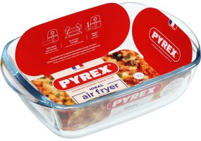 Pyrex Vas de copt dreptunghiular Air Fryer 1,2 l,23 x 15 x 6 cm