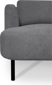 Colțar gri închis (cu colț pe partea dreaptă/în formă de "U") Hero – Scandic