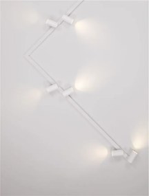 Lustra cu 8 Spoturi directionabile stil minimalist OSO, NVL-9030919