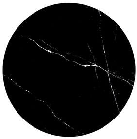 Masa de cafea Tribeca, marmura neagra/aurie
