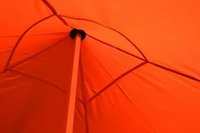 Cort de grădină foarfecă PROFI 3x3m teracotă+2 pereți latera