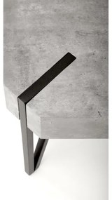 Măsuță de cafea EMILY 42x110 cm beton