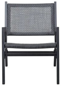 Fotoliu negru Pem – WOOOD