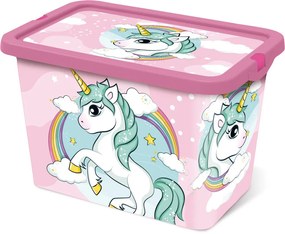 Unicorn Range cutie de depozitare din plastic 7 L