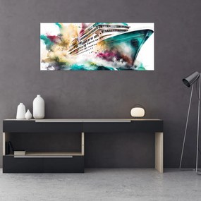Tablou - Acuarelă mare (120x50 cm)