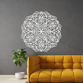 SENTOP | Mandala din lemn pentru perete, decor floral | MELLANY