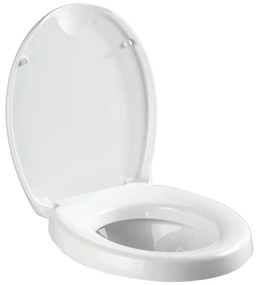 Capac WC pentru seniori Wenko Secura, 43,5 x 37 cm