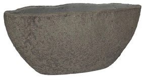 Ghiveci Mt. Verita, diorit gri, dimensiuni multiple - Ghivece de ceramica mărimea: M - 65,5 x 29 x 24,5 cm
