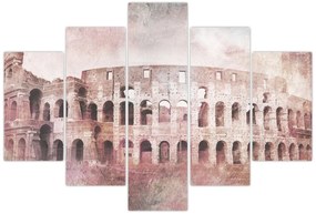 Tablou - Carte poștală de epocă a orașului N⁰2 (150x105 cm)