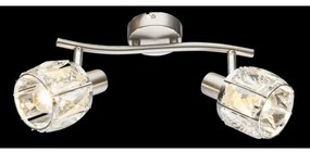 Globo 54356-2 - Lampă spot KRIS 2xE14/40W/230V
