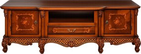 Comodă TV lemn masiv Edward, 176 × 45 × 67 cm - Standard
