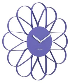 Karlsson 5975PU ceas de perete design violet,diametru 40 cm