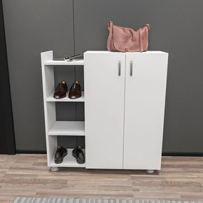 Pantofar Asus-White alb