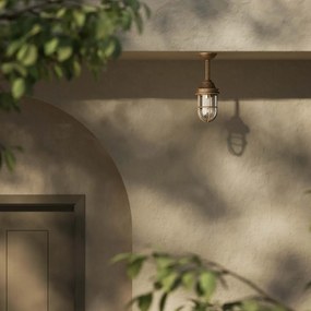 Lustra, Plafoniera exterior design rustic Grid