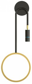 Aplica Led, Elit's Esn B93, 3 Tipuri De Lumina, 40W, Auriu negru