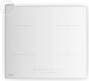 Klarstein Plită cu inducție Velaire, elegantă, minimalistă, puternică, 4 zone de gătit, 7000 W, 60 cm