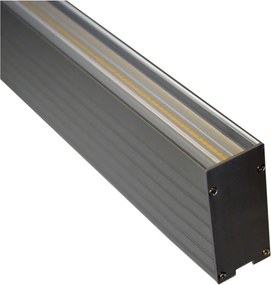 Plafonieră LED de tavan (montaj aplicat/suspendat) ALIA LED/60W/230V 4000K 150 cm neagră