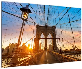 Tablou - Podul Brooklyn, Manhattan, New York (90x60 cm)