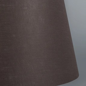Abajur din in brun 35/30/18