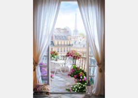 Fototapet. Vedere de la balcon la Paris. Art.050069