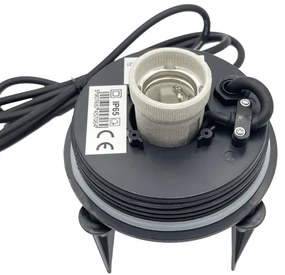 Corp de iluminat decorativ de exterior LUMISTONE 1xE27/15W/230V IP65 Ø25 cm