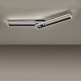 Lustră LED aplicată dimabilă ELIS 2xLED/19W/230V Leuchten Direkt 14701-18 + telecomandă