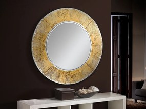 Oglinda decorativa AURORA ROUND 100cm, auriu SV-593375