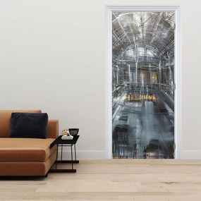 Fototapet pentru ușă - Interiorul clădirii vechi (95x205cm)