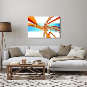 Tablou - Linii împletite, abstracție (90x60 cm)