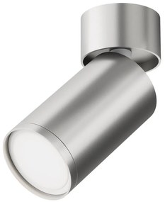 Aplica de perete / tavan directionabila design tehnic Focus S argintiu mat