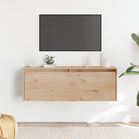 vidaXL Dulap de perete, 100x30x35 cm, lemn masiv de pin