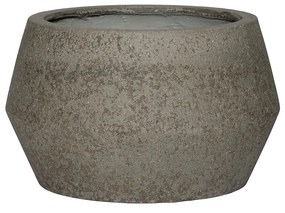 Ghiveci Harley Low, diorit gri, dimensiuni multiple - Ghivece ceramice mărimea: S - ⌀ 36, h. 21,5 cm