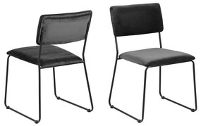 Scaun de sufragerie COLE 1 buc. gri închis