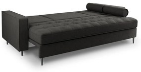 Canapea extensibilă Milo Casa Santo, gri închis